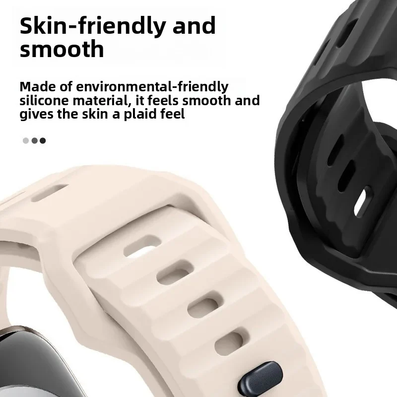 Silicone Strap For Apple Watch Series Soft Waterproof Sports Versatile - Image 22