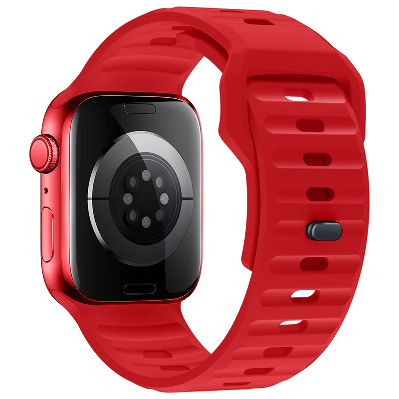 Silicone Strap For Apple Watch Series Soft Waterproof Sports Versatile - Image 3