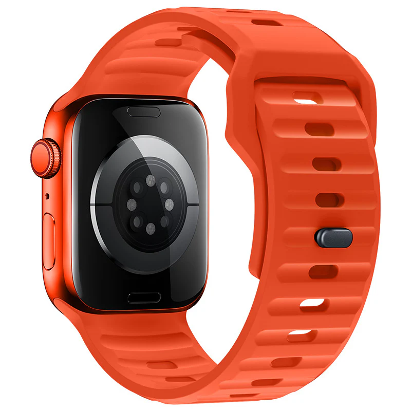 Silicone Strap For Apple Watch Series Soft Waterproof Sports Versatile - Image 7