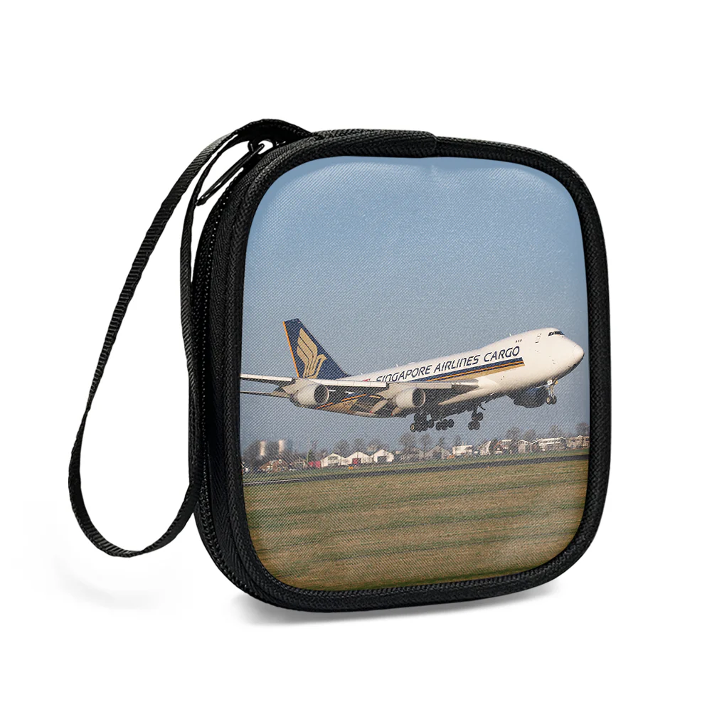 Singapore Airlines Cargo Boeing 747 Designed Portable Headphone Bag - Image 3