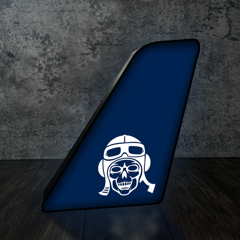 Skeleton Pilot Designed Led Aircraft Tail & 3D Lamp - Image 8