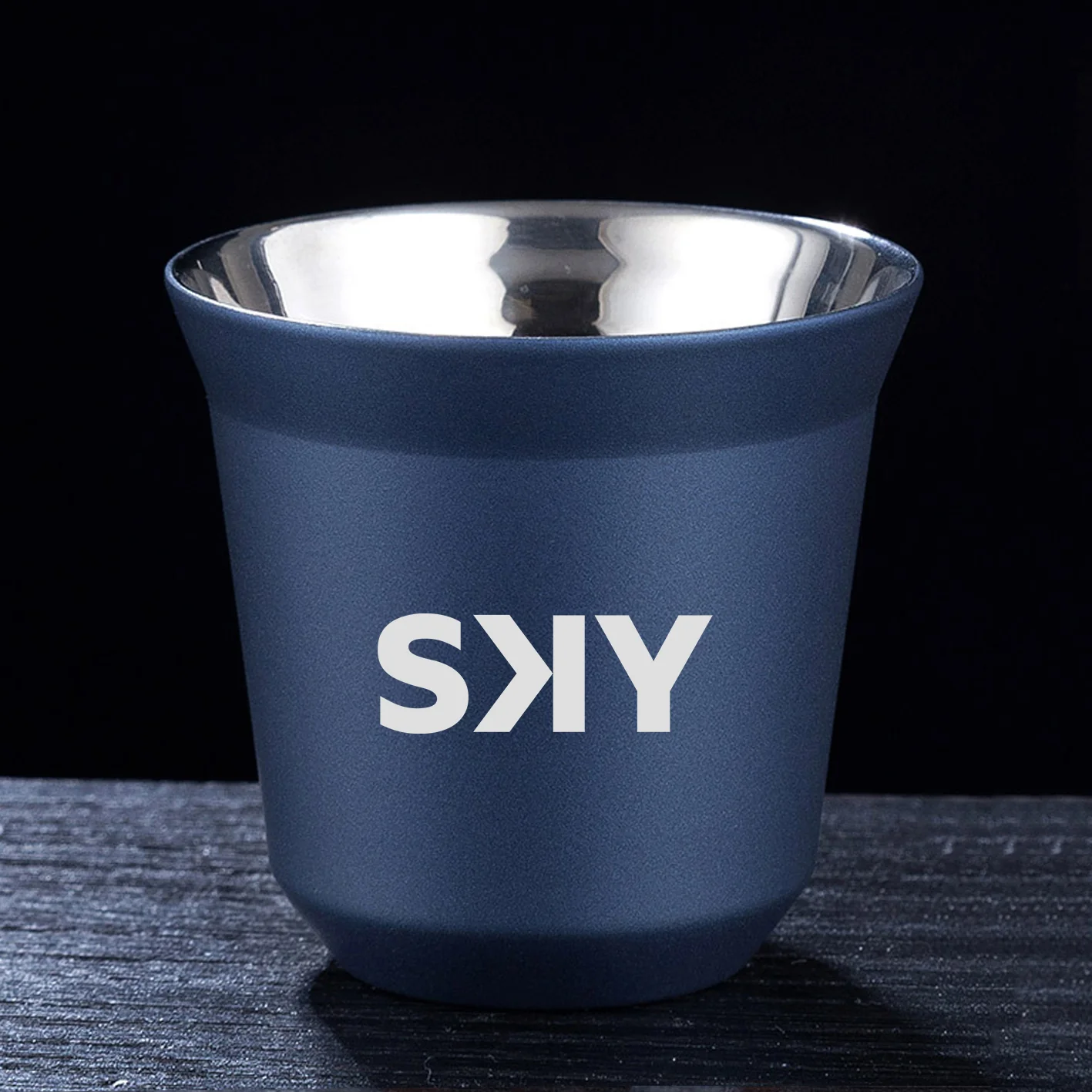 SKY Airline Designed Double Wall Stainless Steel Coffee Mugs - Image 4