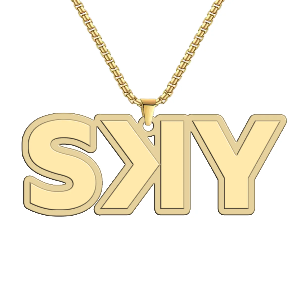 SKY Airline Designed Hollow Necklace
