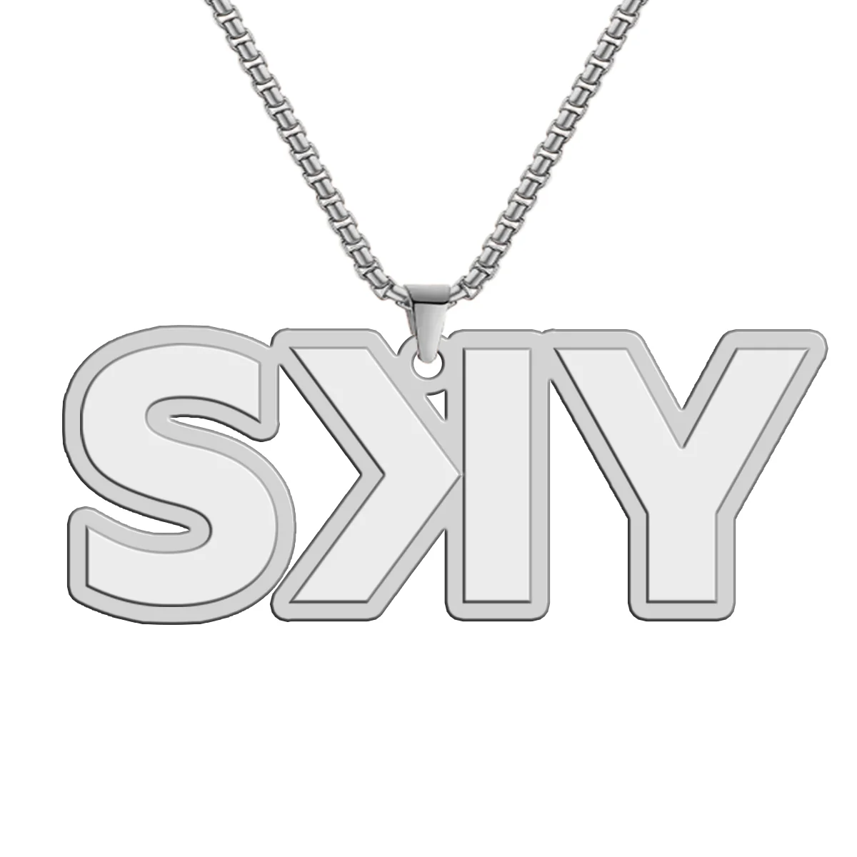SKY Airline Designed Hollow Necklace - Image 2