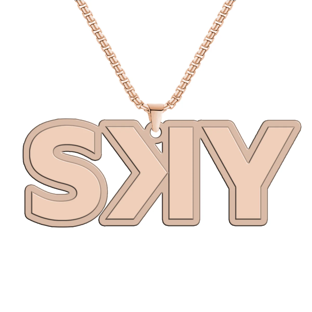 SKY Airline Designed Hollow Necklace - Image 3