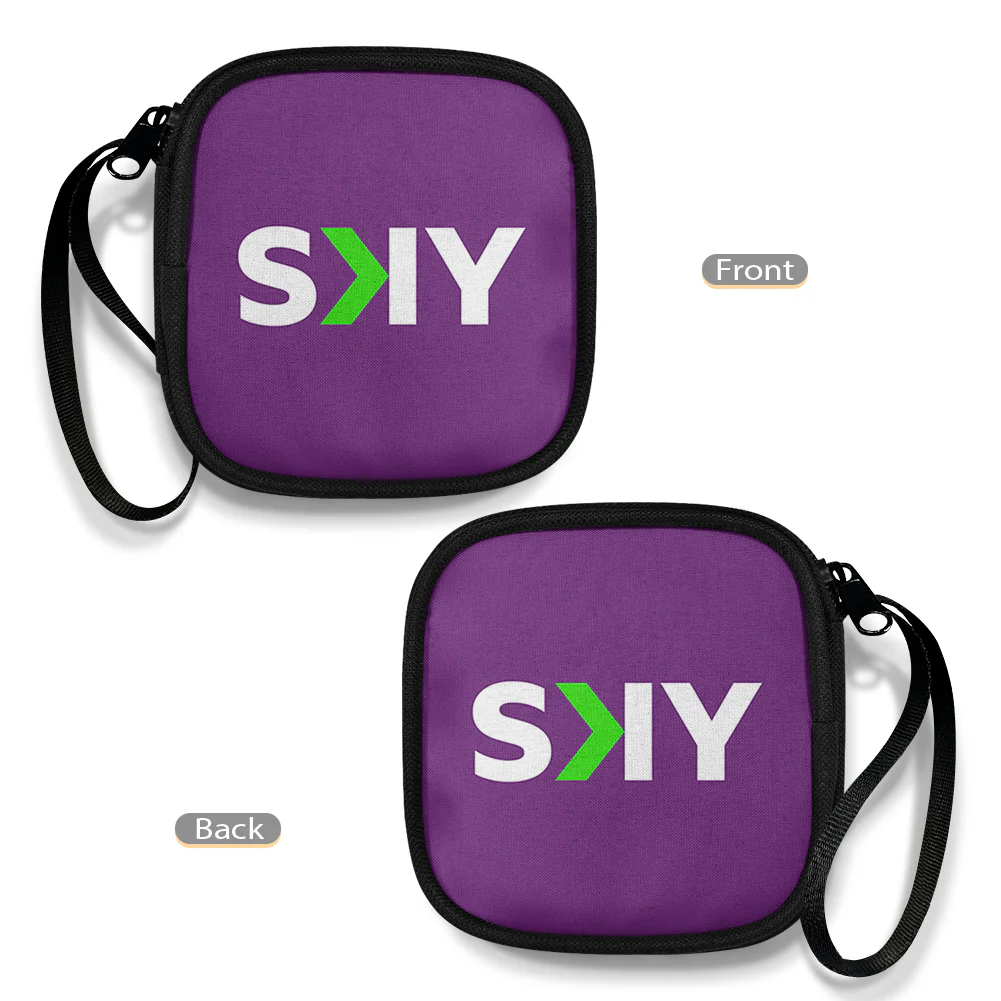 SKY Airline Designed Portable Headphone Bag - Image 4