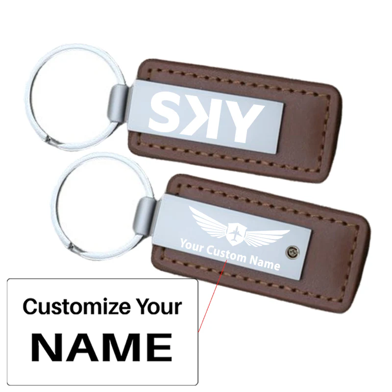 SKY Airline Faux Leather Key Chains - Image 15