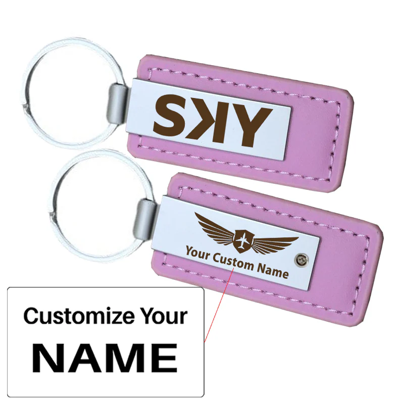 SKY Airline Faux Leather Key Chains - Image 5