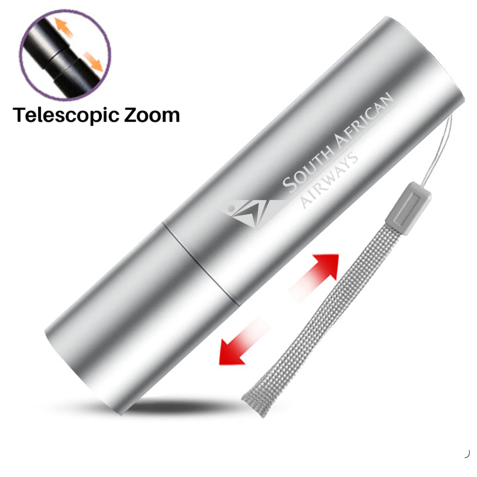 South African Airways Designed Mini LED Emergency Flashlight - Image 4