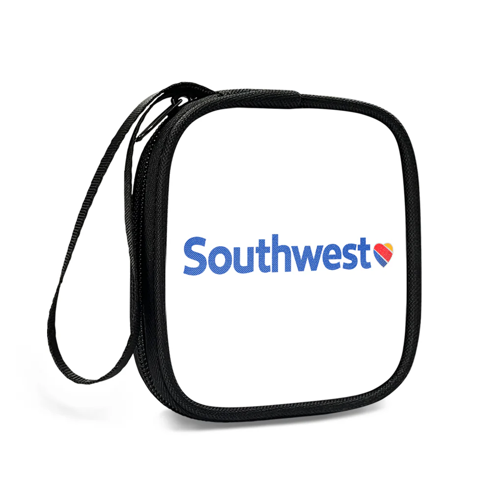 Southwest Airlines Designed Portable Headphone Bag - Image 3