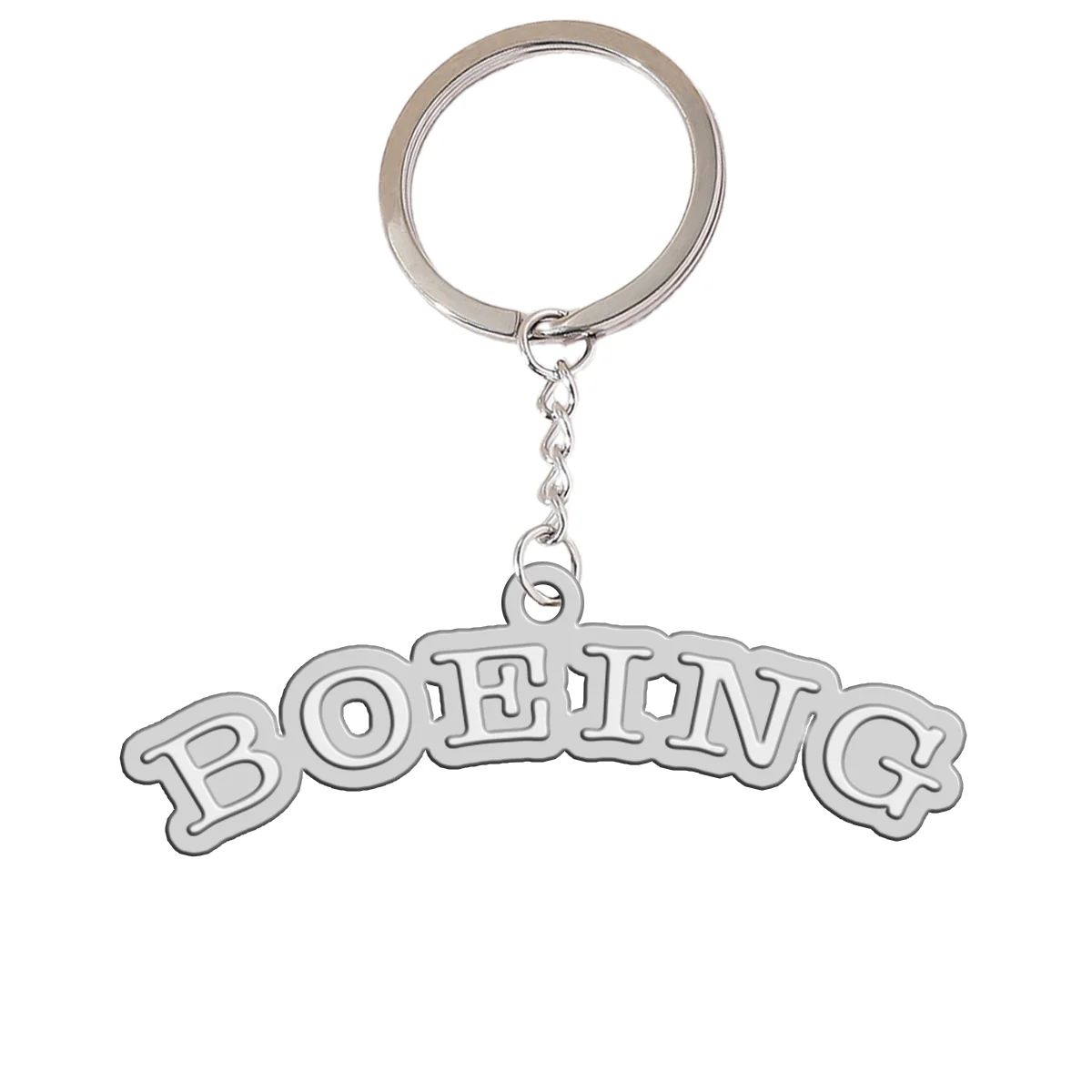 Special BOEING Text Designed Hollow Key Chains - Image 2