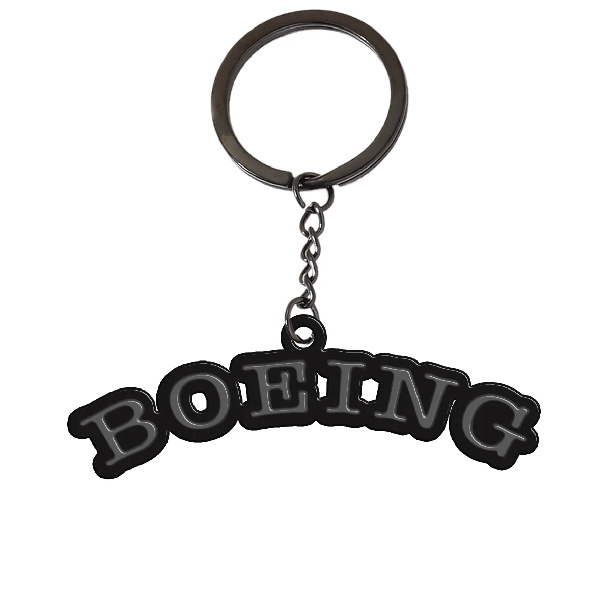 Special BOEING Text Designed Hollow Key Chains - Image 4