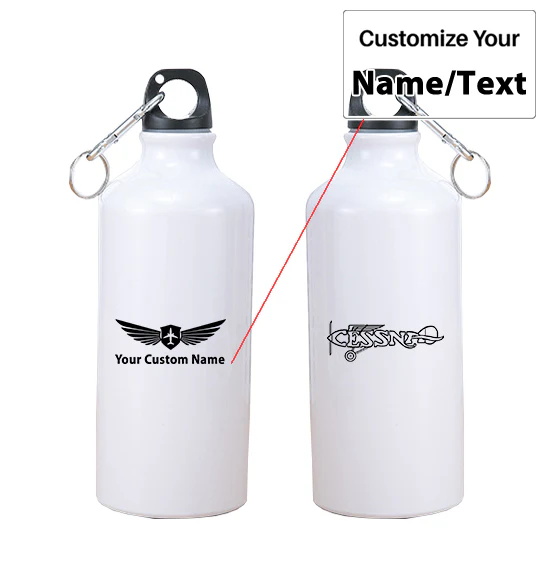 Special Cessna Text Designed Thermoses - Image 3