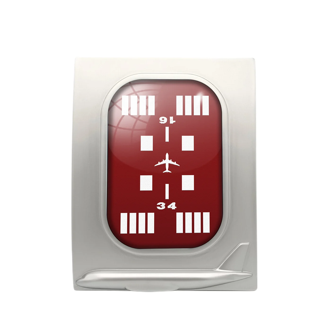 Special Runway-Red Designed Airplane Window Photo Frame - Image 2