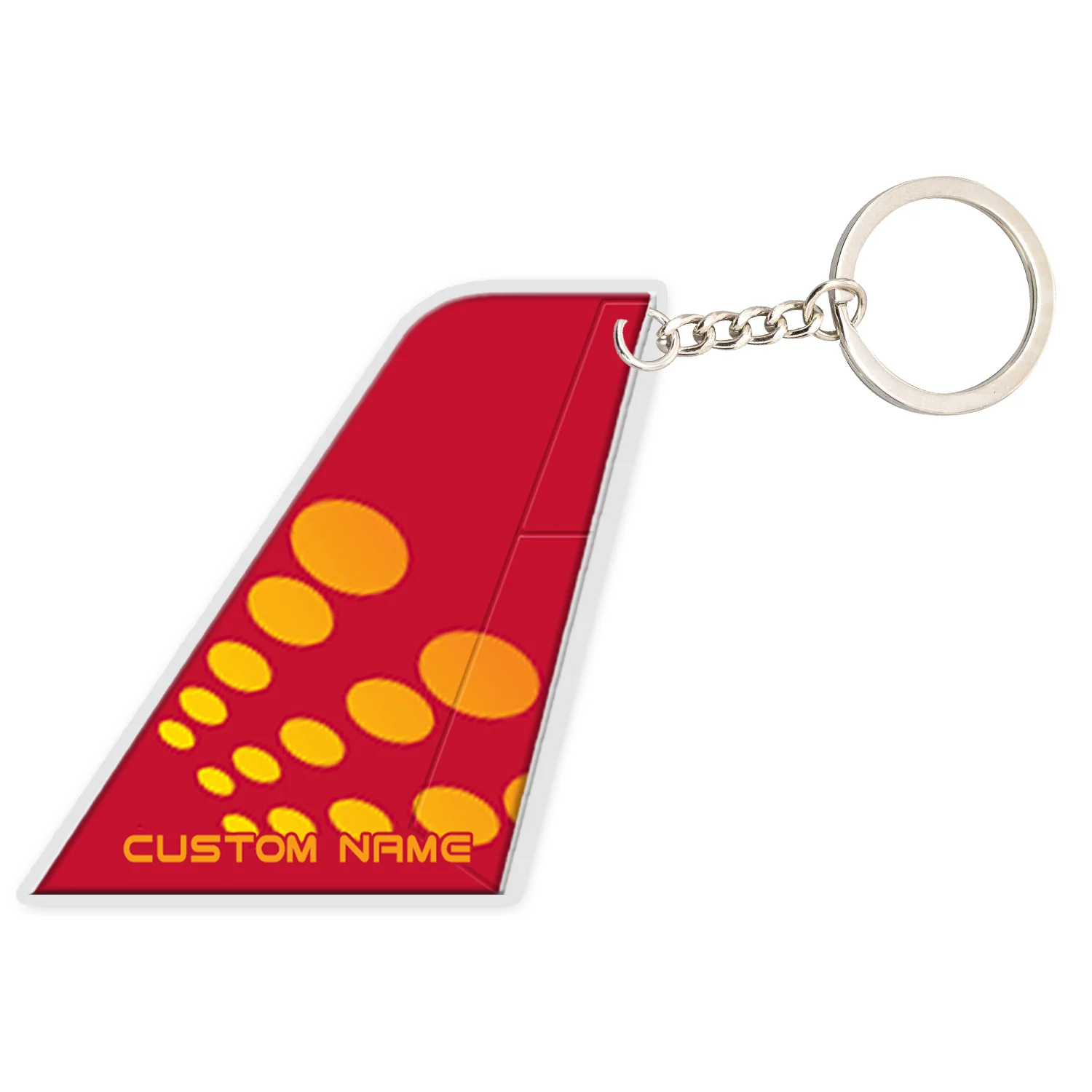 SpiceJet Airlines Designed Tail Key Chains
