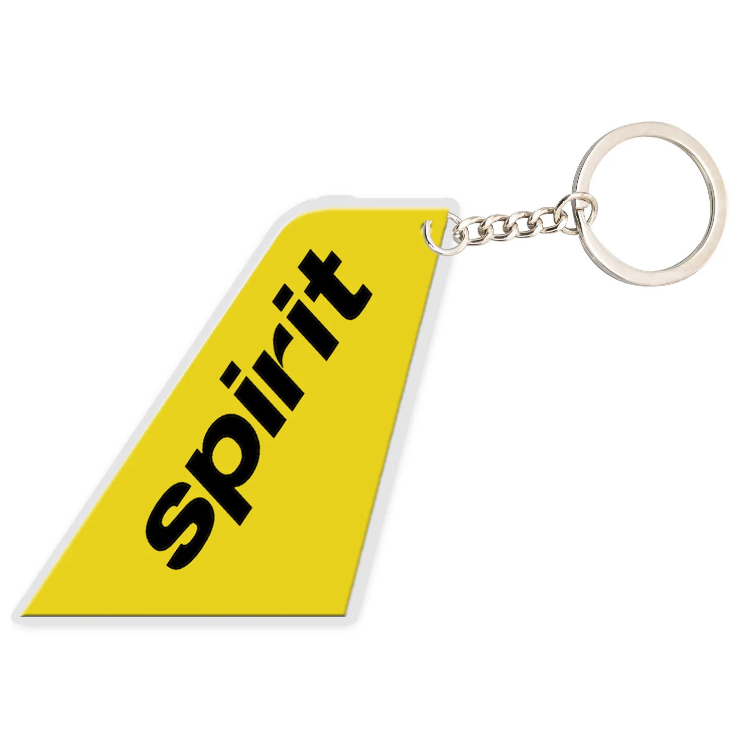 Spirit Airlines Designed Tail Key Chains