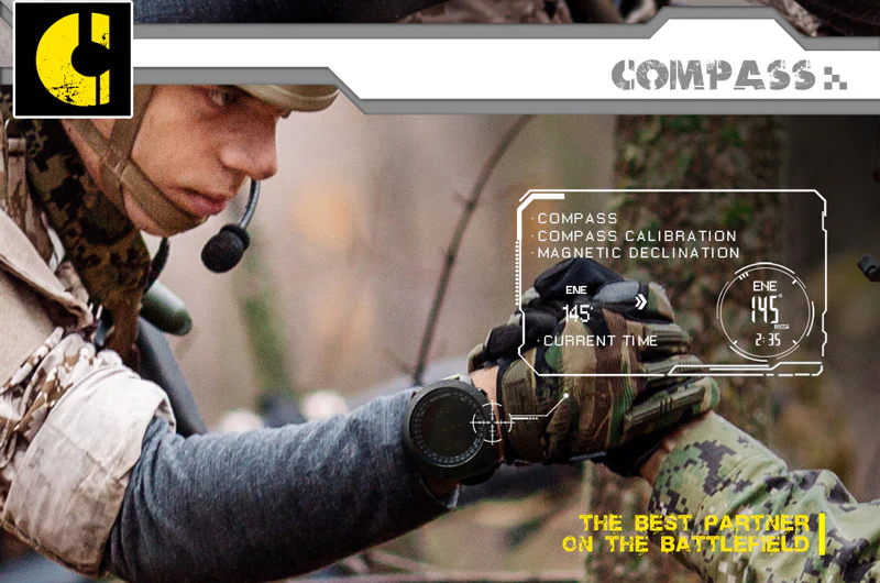 Sport Digital Running Swimming Military Army Men's watches - Image 6