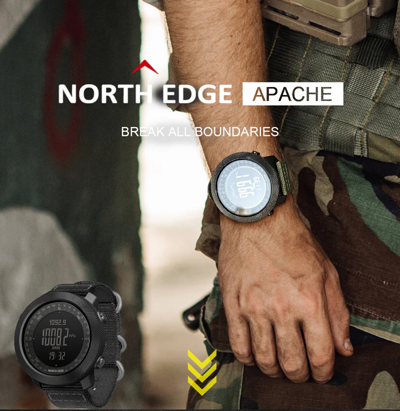 Sport Digital Running Swimming Military Army Men's watches - Image 7