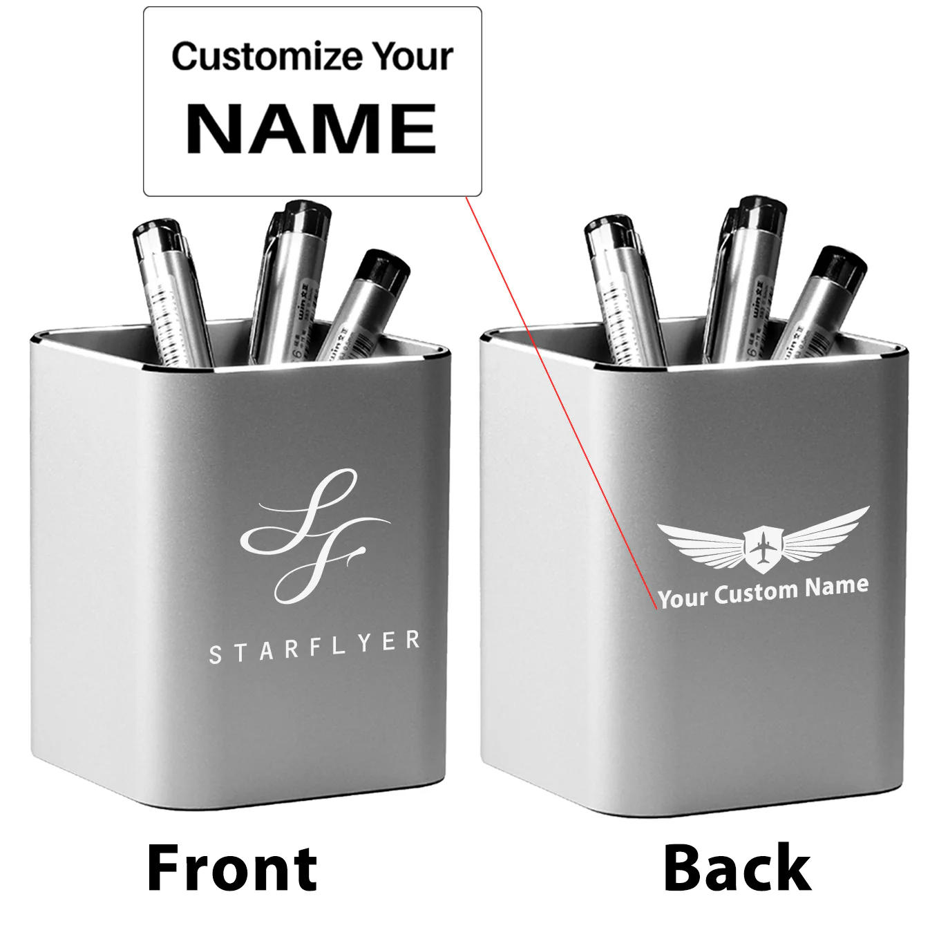 StarFlyer Airlines Designed Aluminium Alloy Pen Holders - Image 2