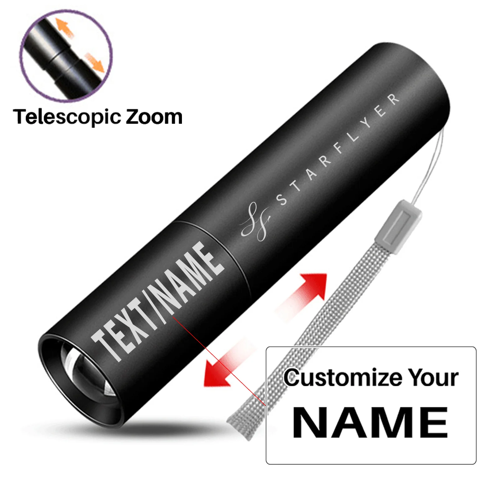 StarFlyer Airlines Designed Mini LED Emergency Flashlight