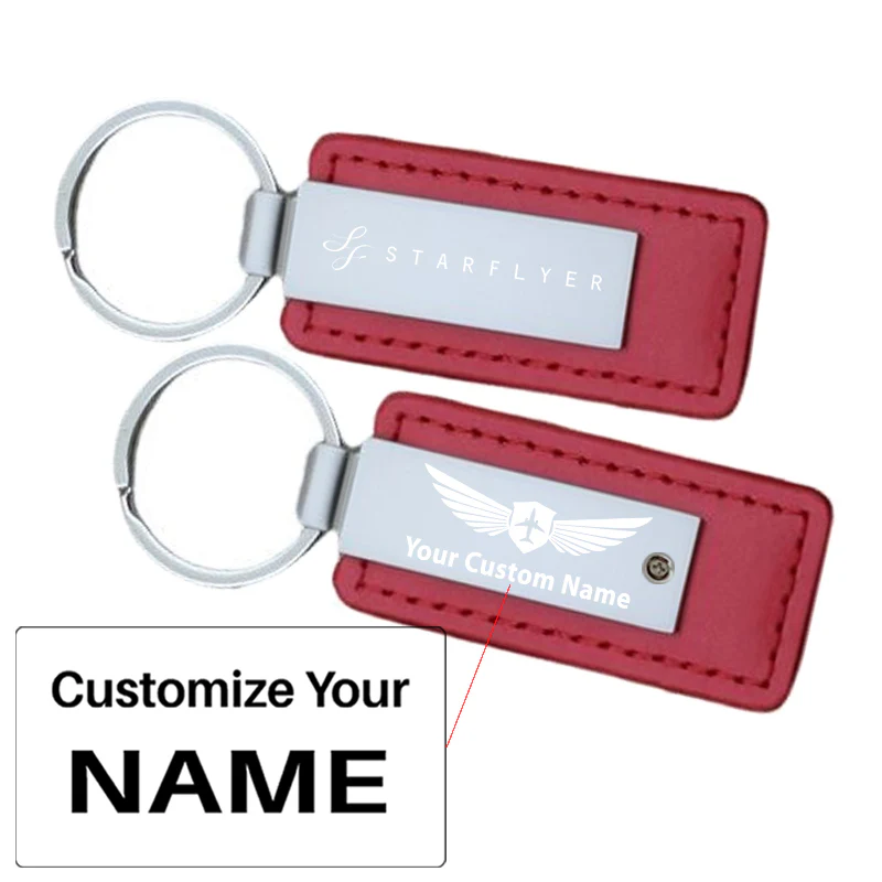 StarFlyer Airlines Faux Leather Key Chains - Image 19