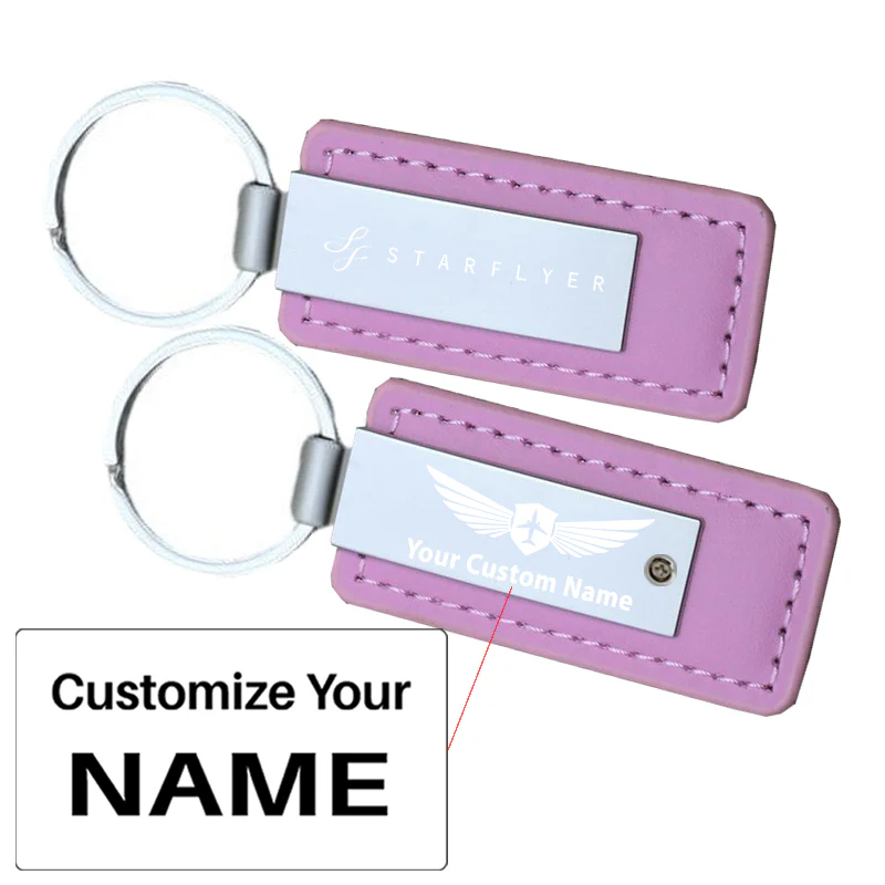 StarFlyer Airlines Faux Leather Key Chains - Image 7