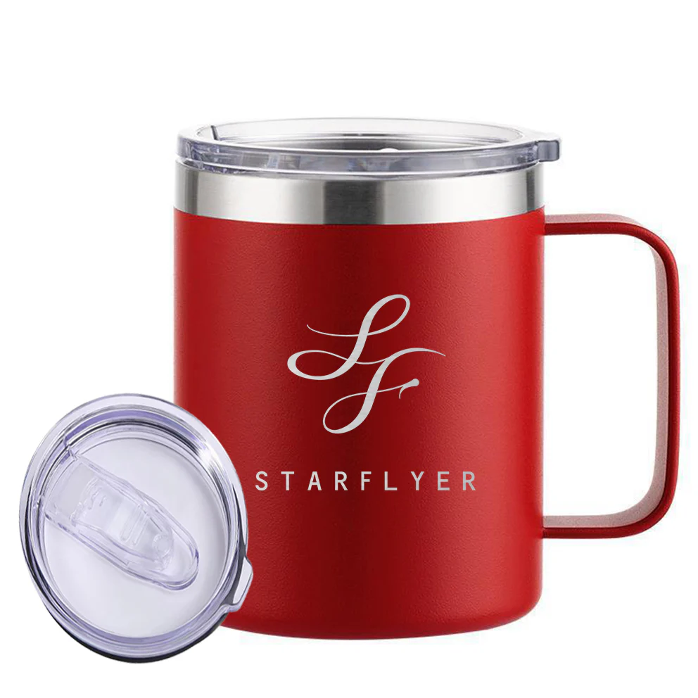 StarFlyer Airlines Designed Stainless Steel Laser Engraved Mugs - Image 10
