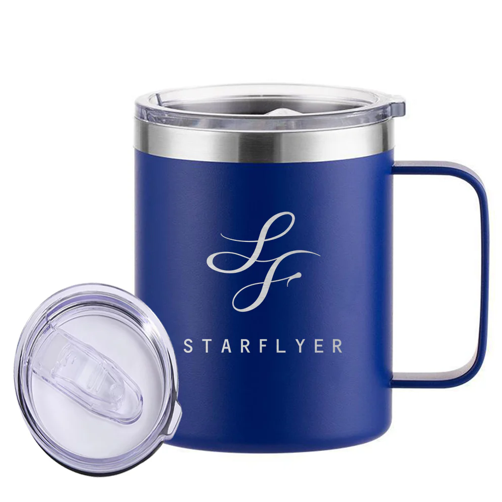 StarFlyer Airlines Designed Stainless Steel Laser Engraved Mugs - Image 6
