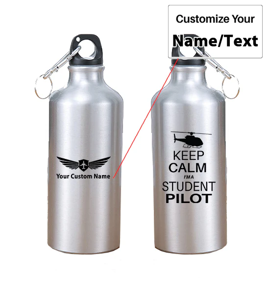 Student Pilot (Helicopter) Designed Thermoses