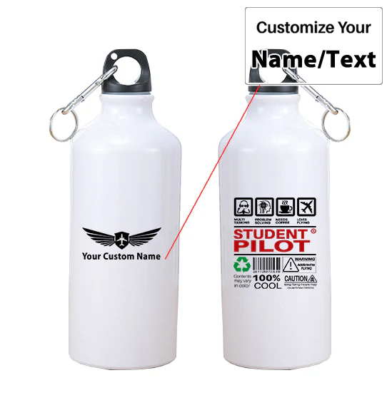 Student Pilot Label Designed Thermoses - Image 3