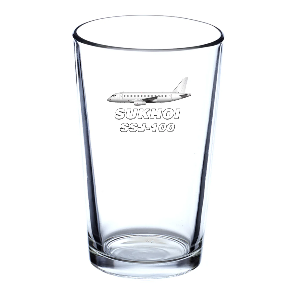 Sukhoi Superjet 100 Designed Beer & Water Glasses - Image 2