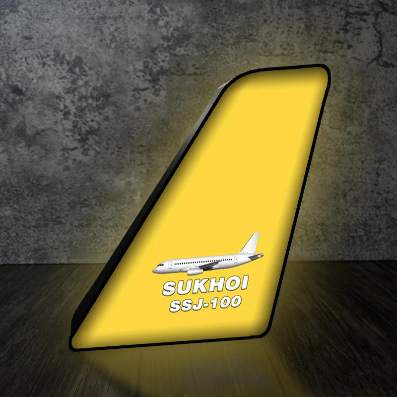 Sukhoi Superjet 100 Designed Led Aircraft Tail & 3D Lamp - Image 3