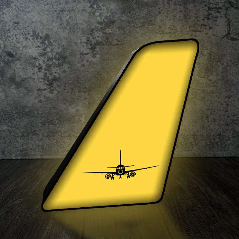 Sukhoi Superjet 100 Silhouette Designed Led Aircraft Tail & 3D Lamp - Image 3