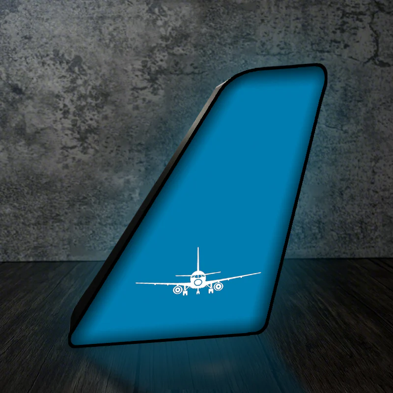 Sukhoi Superjet 100 Silhouette Designed Led Aircraft Tail & 3D Lamp - Image 6