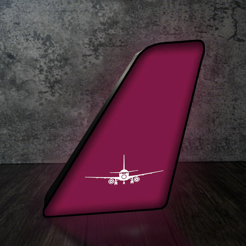 Sukhoi Superjet 100 Silhouette Designed Led Aircraft Tail & 3D Lamp - Image 9