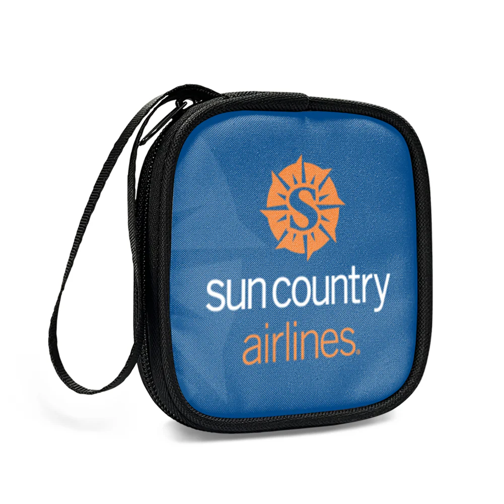 Sun Country Airlines Designed Portable Headphone Bag - Image 3