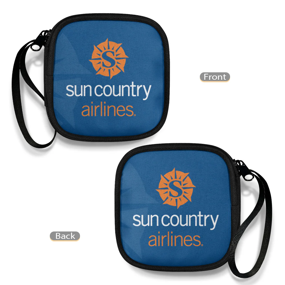 Sun Country Airlines Designed Portable Headphone Bag - Image 4
