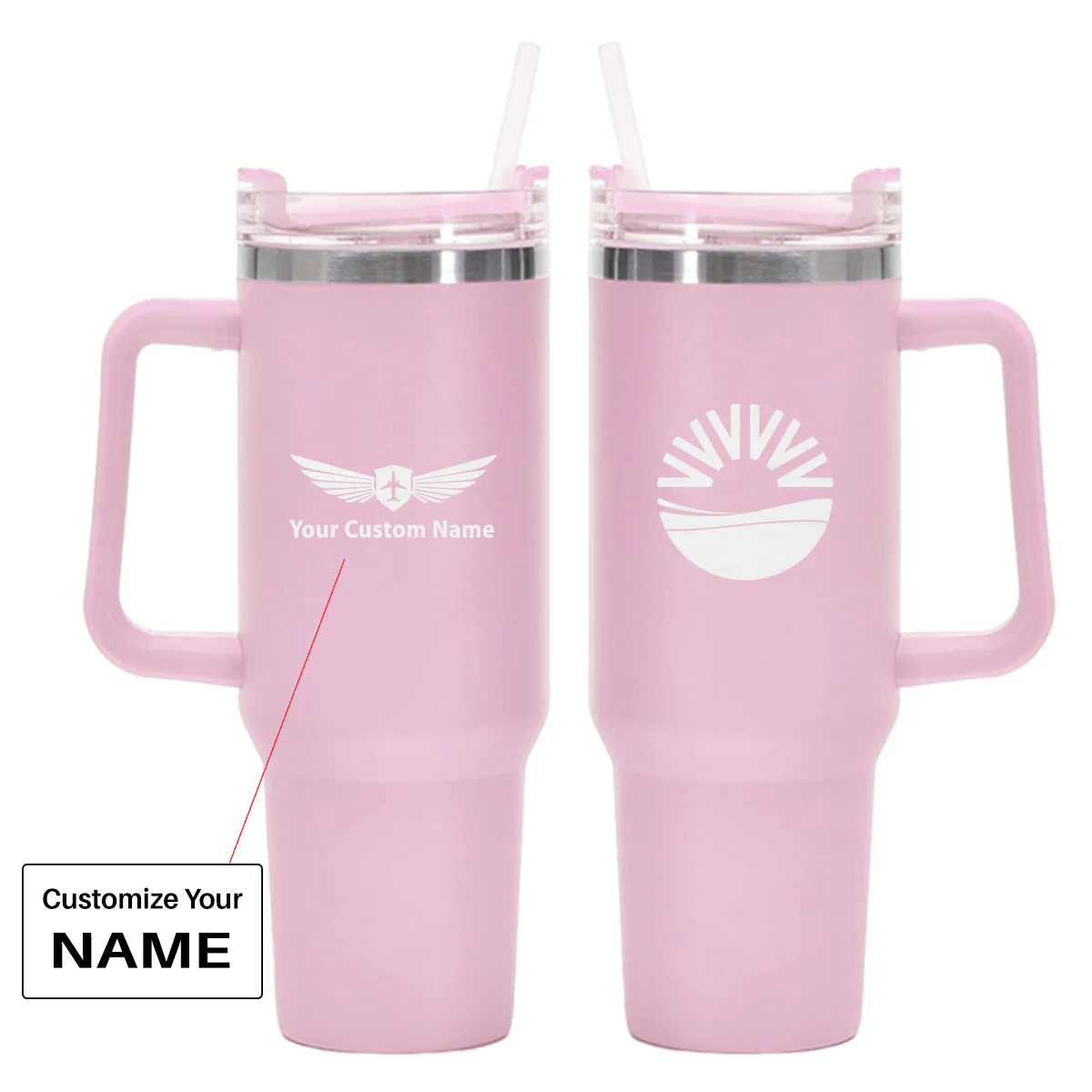 SunExpress Designed 40oz Stainless Steel Car Mug With Holder - Image 15