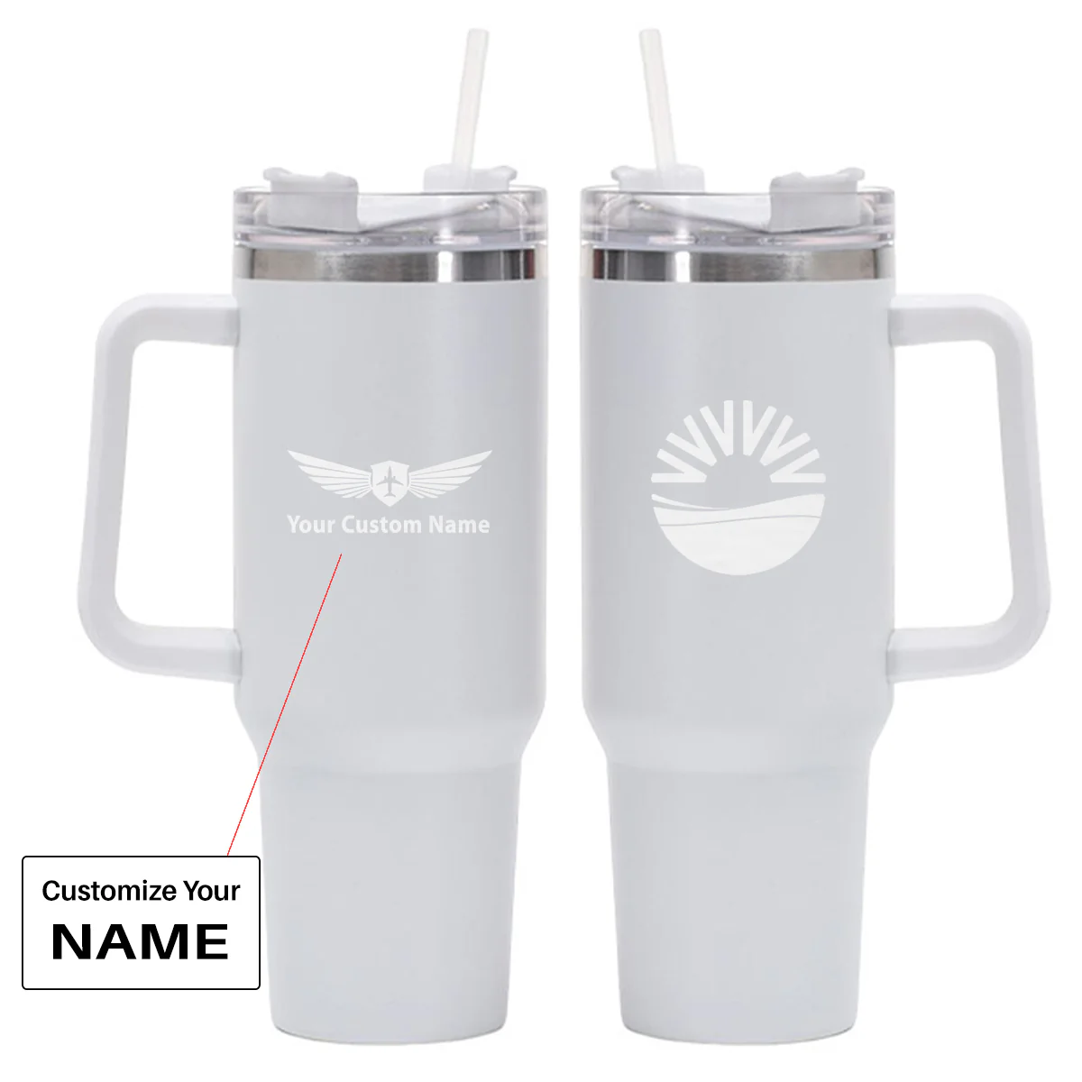 SunExpress Designed 40oz Stainless Steel Car Mug With Holder - Image 21