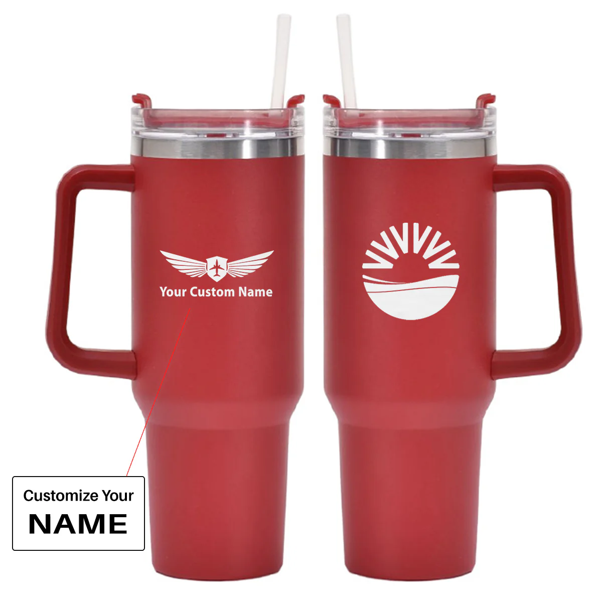 SunExpress Designed 40oz Stainless Steel Car Mug With Holder - Image 7