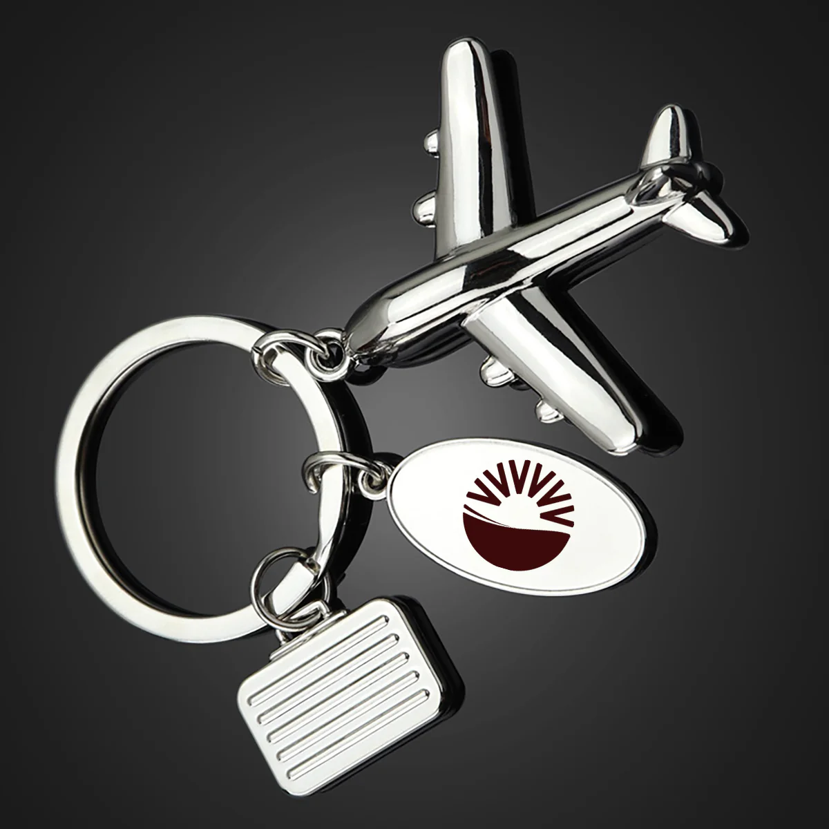 SunExpress Designed Suitcase Airplane Key Chains