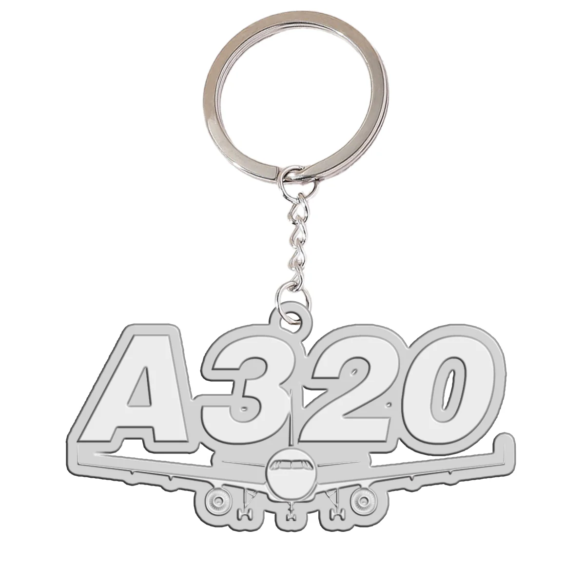 Super Airbus A320 Designed Hollow Key Chains - Image 2