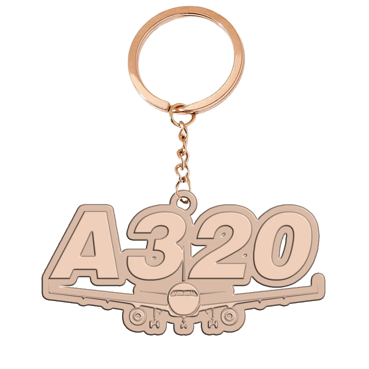 Super Airbus A320 Designed Hollow Key Chains - Image 3