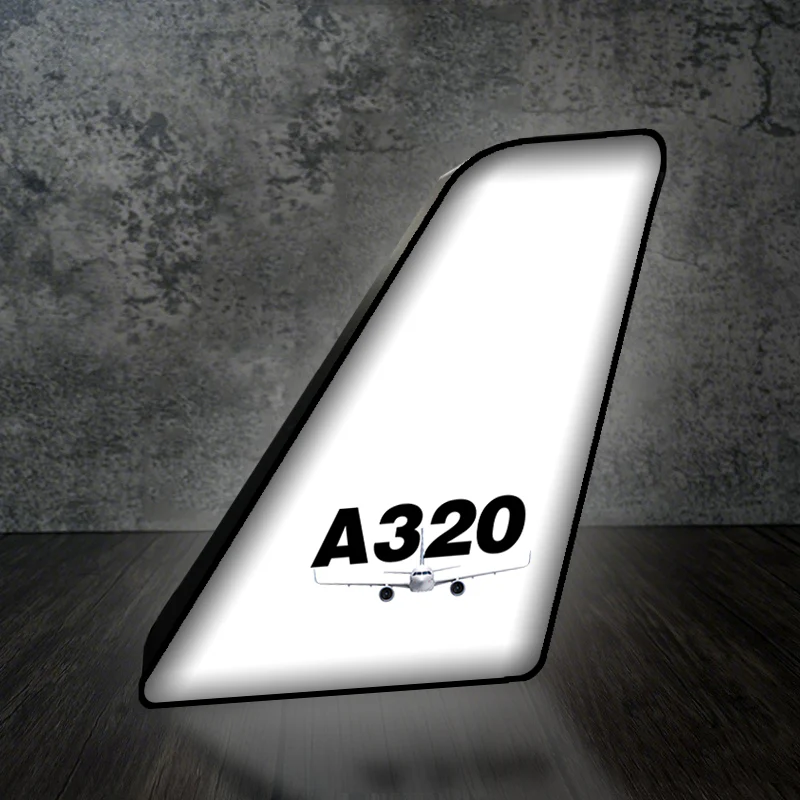Super Airbus A320 Designed Led Aircraft Tail & 3D Lamp - Image 2
