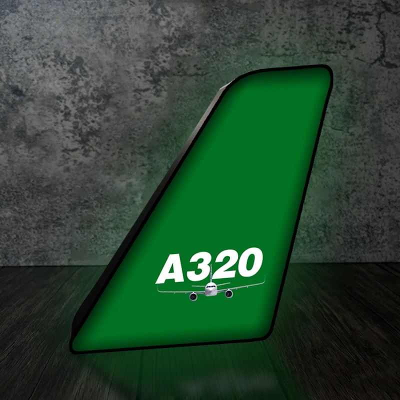 Super Airbus A320 Designed Led Aircraft Tail & 3D Lamp - Image 7