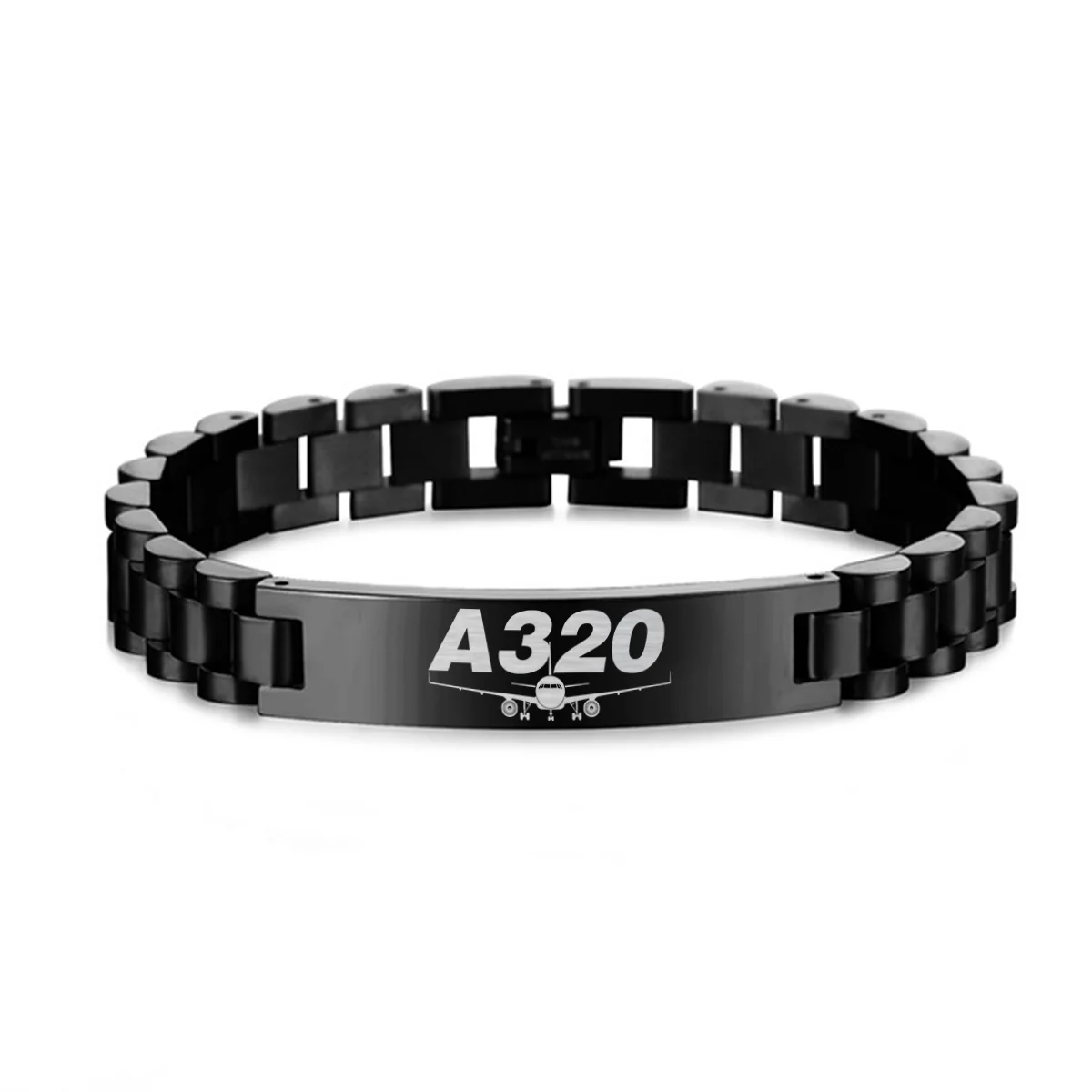 Super Airbus A320 Designed Stainless Steel Chain Bracelets