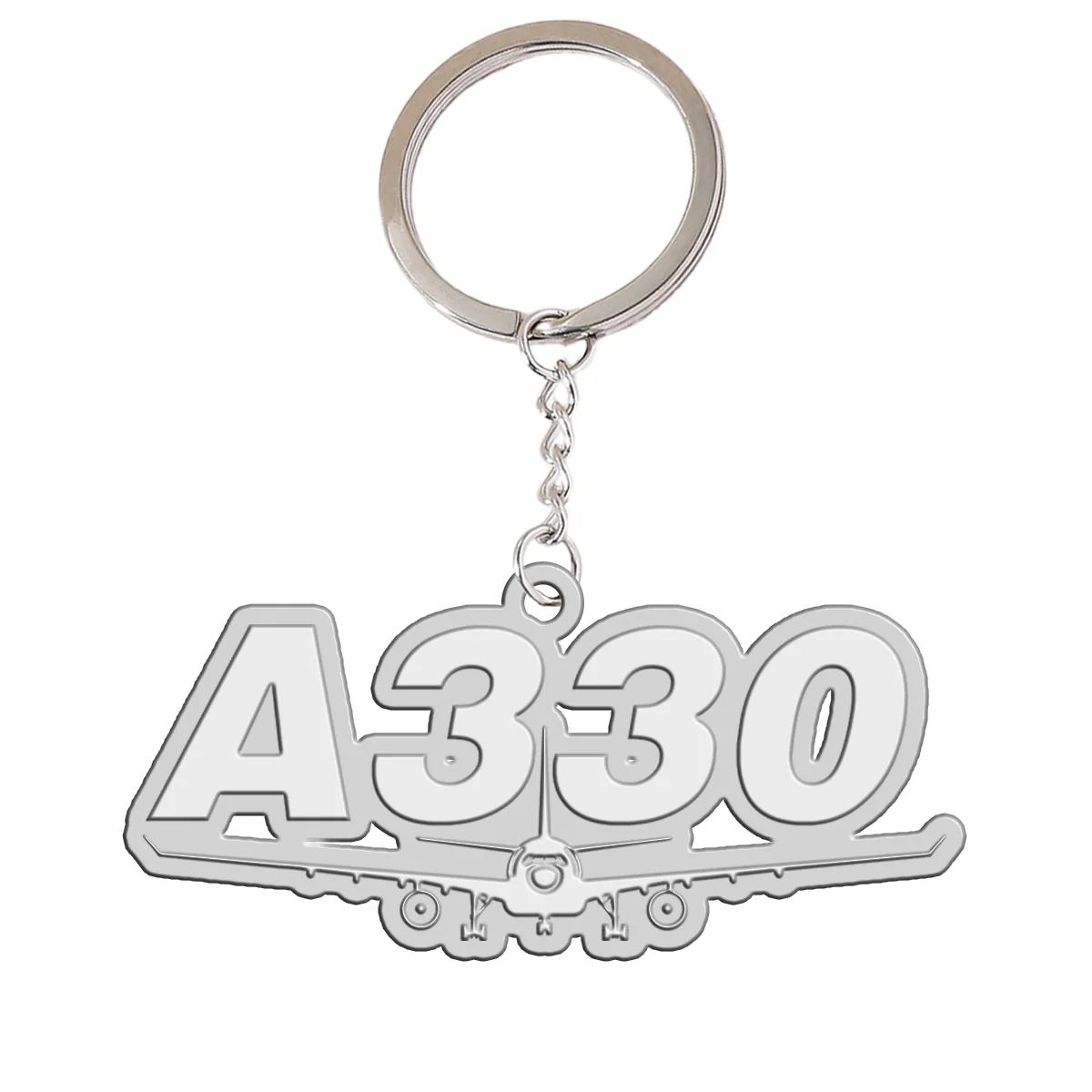 Super Airbus A330 Designed Hollow Key Chains - Image 2