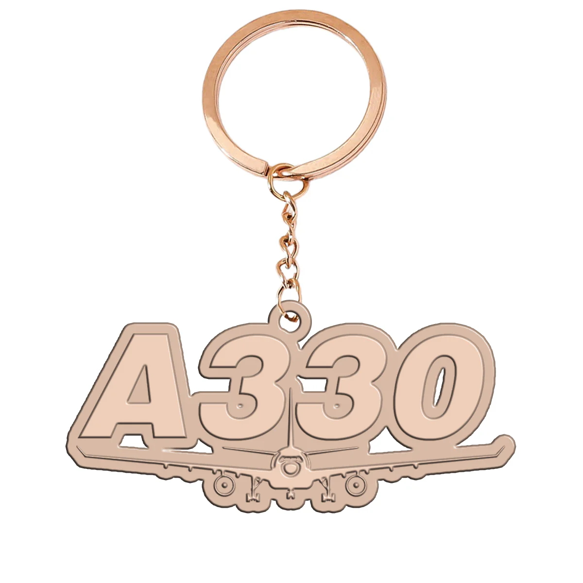 Super Airbus A330 Designed Hollow Key Chains - Image 3
