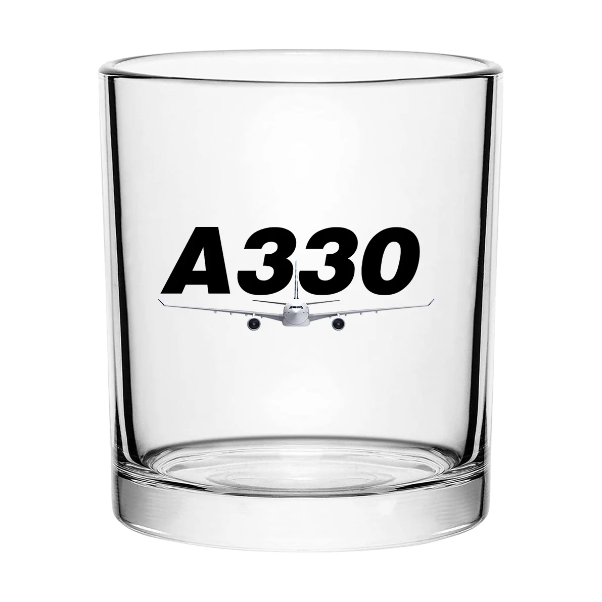 Super Airbus A330 Designed Special Whiskey Glasses - Image 2