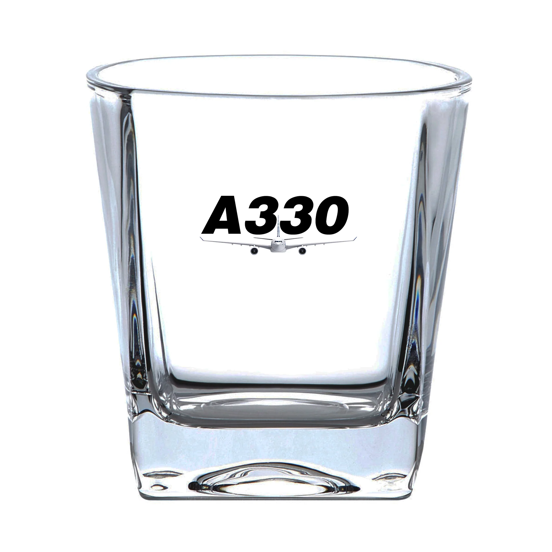 Super Airbus A330 Designed Whiskey Glass - Image 2